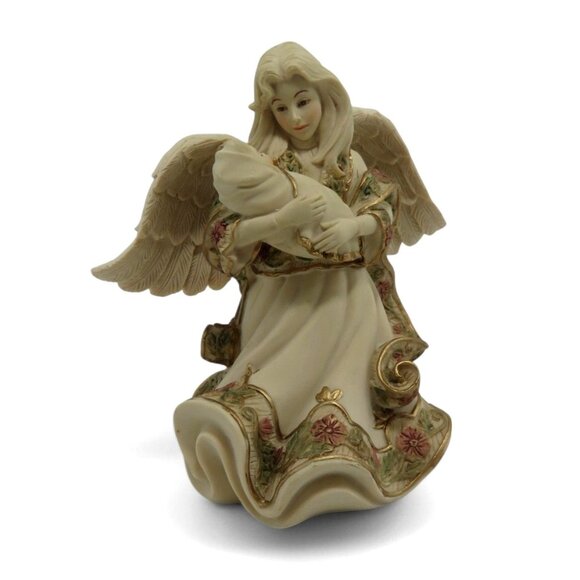 Sarah's Angels Mother & Child Figurine Avon Exclusive Polystone Boxed - Picture 3 of 12